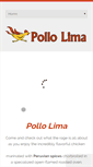 Mobile Screenshot of pollolima.com